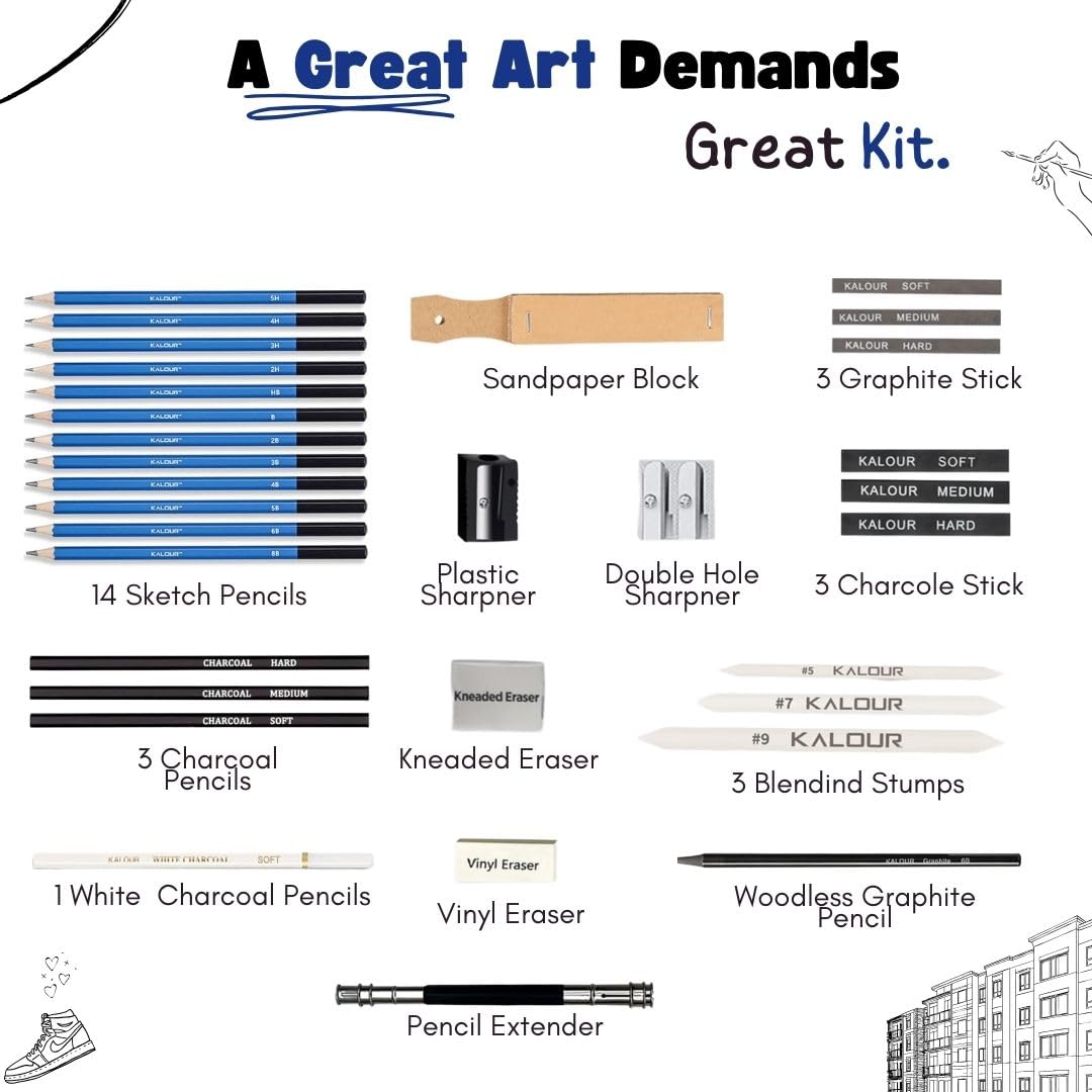 Tinker Squad professional art kit - Ideal for students