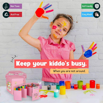 Tinker Squad unicorn drawing art kit - Non-toxic coloring tools