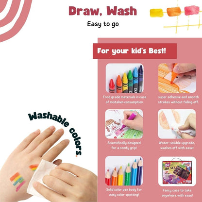 Tinker Squad colour kit - Portable art supplies for travel