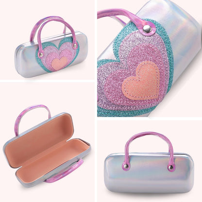 Tinker Squad PU leather sunglasses case - stylish storage