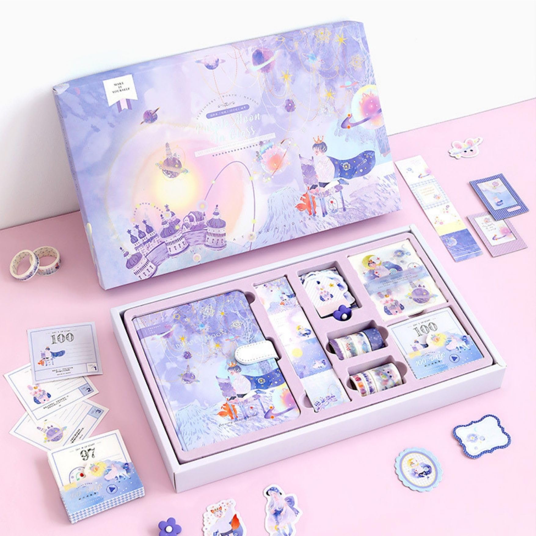 Tinker Squad Scrapbook Journal Set - Aesthetic stickers for scrapbooking