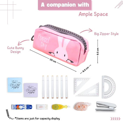 Tinker Squad pink pencil case - stylish storage for school