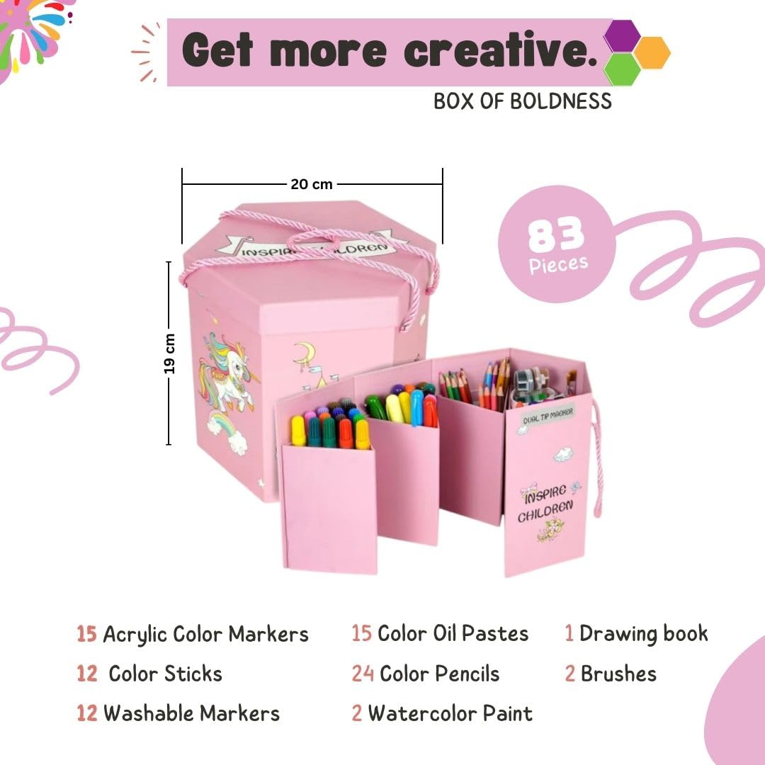 Tinker Squad art supplies set - Fun and vibrant art for kids